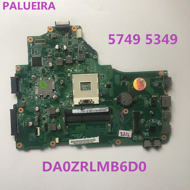 PALUBEIRA MBRR706001 DA0ZRLMB6D0 основная плата для acer aspire 5349 5749 Материнская плата ноутбука HM65 DDR3 полностью протестировано