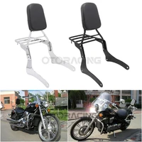 motorcycle backrest sissy bar with luggage rack for kawasaki vulcan vn 900 vn900 1996 2021
