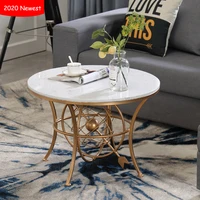 marble small side table for living room furniture sofa table modern luxury coffee table 2020 new design creative tea table