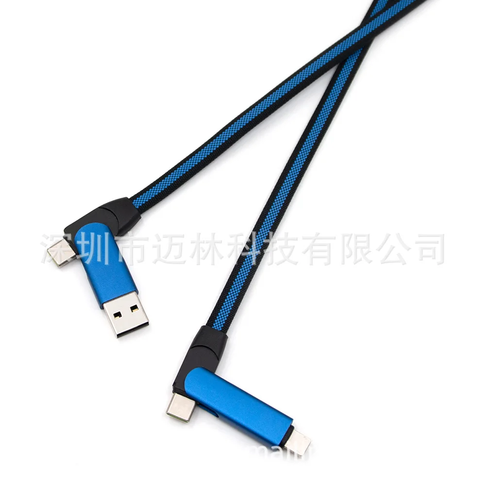 PD 60 Вт Кабель-переходник для зарядки 6 в 1 PD 60 Вт Зарядка для передачи данных USB для USB Type C Lightning Micro USB Магнитный преобразователь