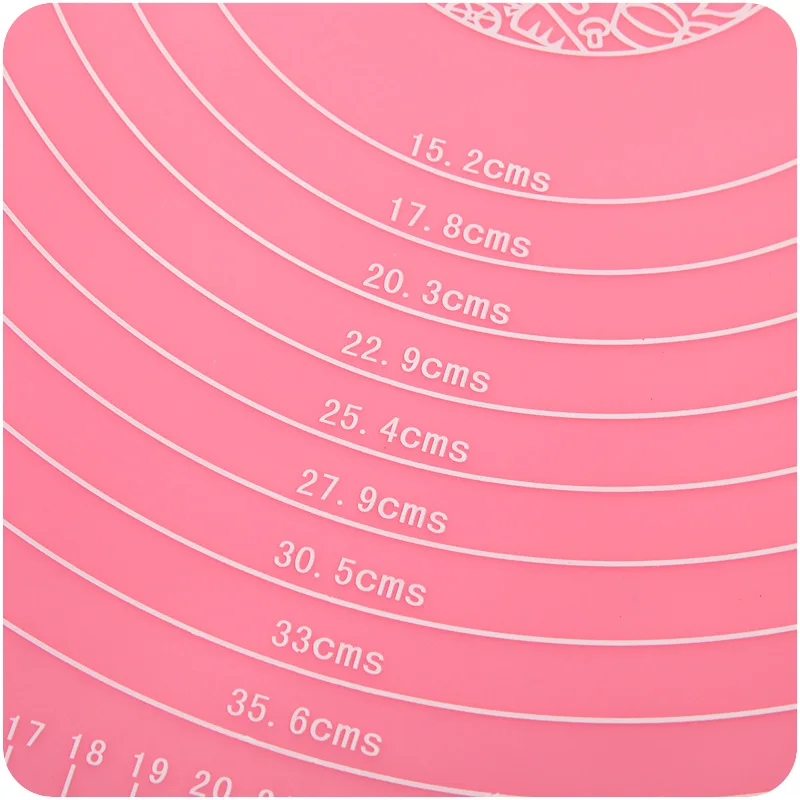 Силиконовые Розовые Инструменты для выпечки мягкая доска торта Кондитерские