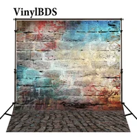 vinylbds photography backdrop graffiti brick floor background fundo fotografico para estudio newborn backgrounds for studio