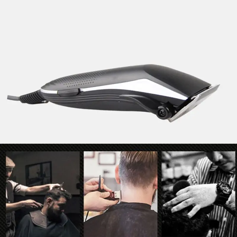 

Professional Hair Clippers Men Trimmer Barber Grooming Kit Haircut Cutting Machine EU Plug