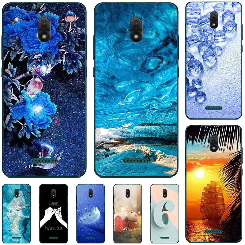 Чехол для Wiko Sunny 3 Plus для Wiko Sunny 3 Mini Sunny3 модный крутой мультяшный цветочный Чехол Мягкий силиконовый чехол из ТПУ