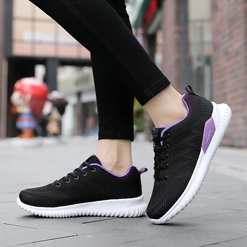 Tenis Feminino 2020 New Tennis Shoes for Women Flat Jogging Sport Shoes Women Sneakers Light Comfort Gym Fitness Training Shoes