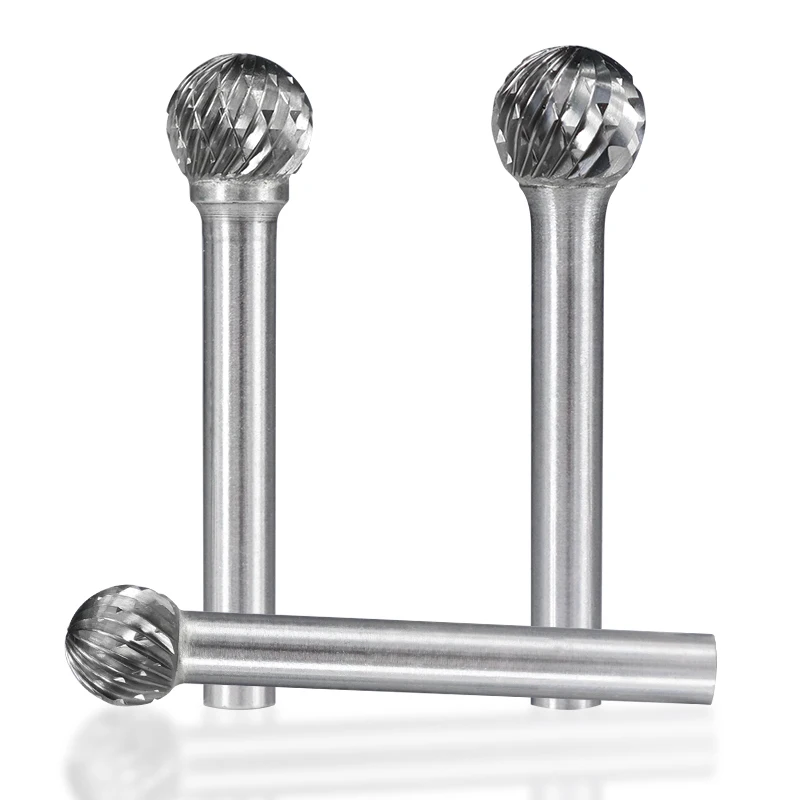 

Double-Cut Rotary File D Type Tungsten Carbide Steel Burr 6mm Shank Rotary Files For Metalworking Carving Tool Rotary Burr File