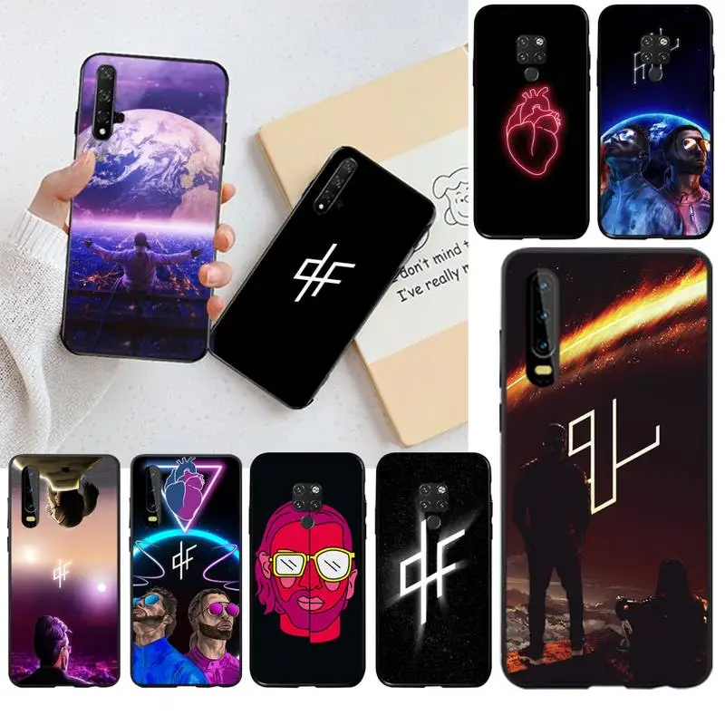 Мягкий черный чехол из ТПУ PNL Rapper Peace N Loves Two Brothers для телефона Huawei P40 P30 P20 lite Pro Mate 30 20