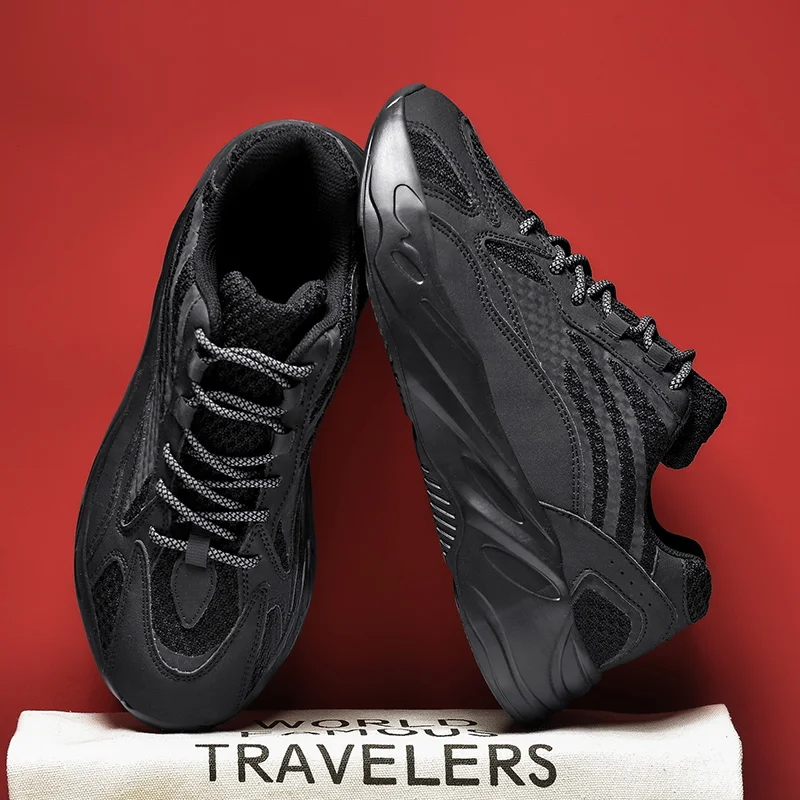 Кроссовки мужские прогулочные дышащие сетчатые кеды модная повседневная обувь