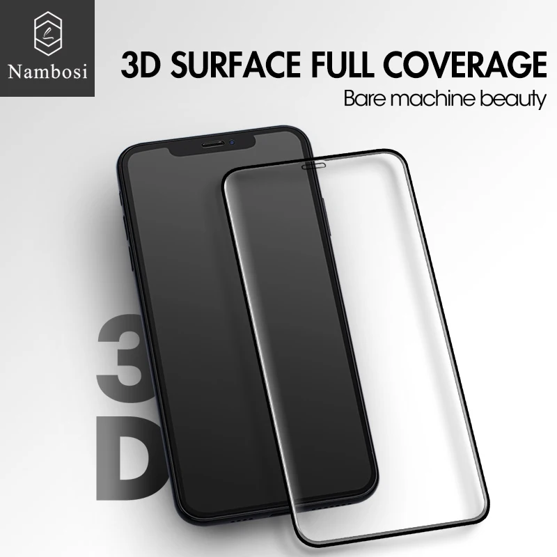 Nambosi защита изогнутого экрана для iPhone 11 11 Pro 11 Pro Max закаленное стекло для iPhone 11 11 Pro 11 Pro Max стекло полное покрытие