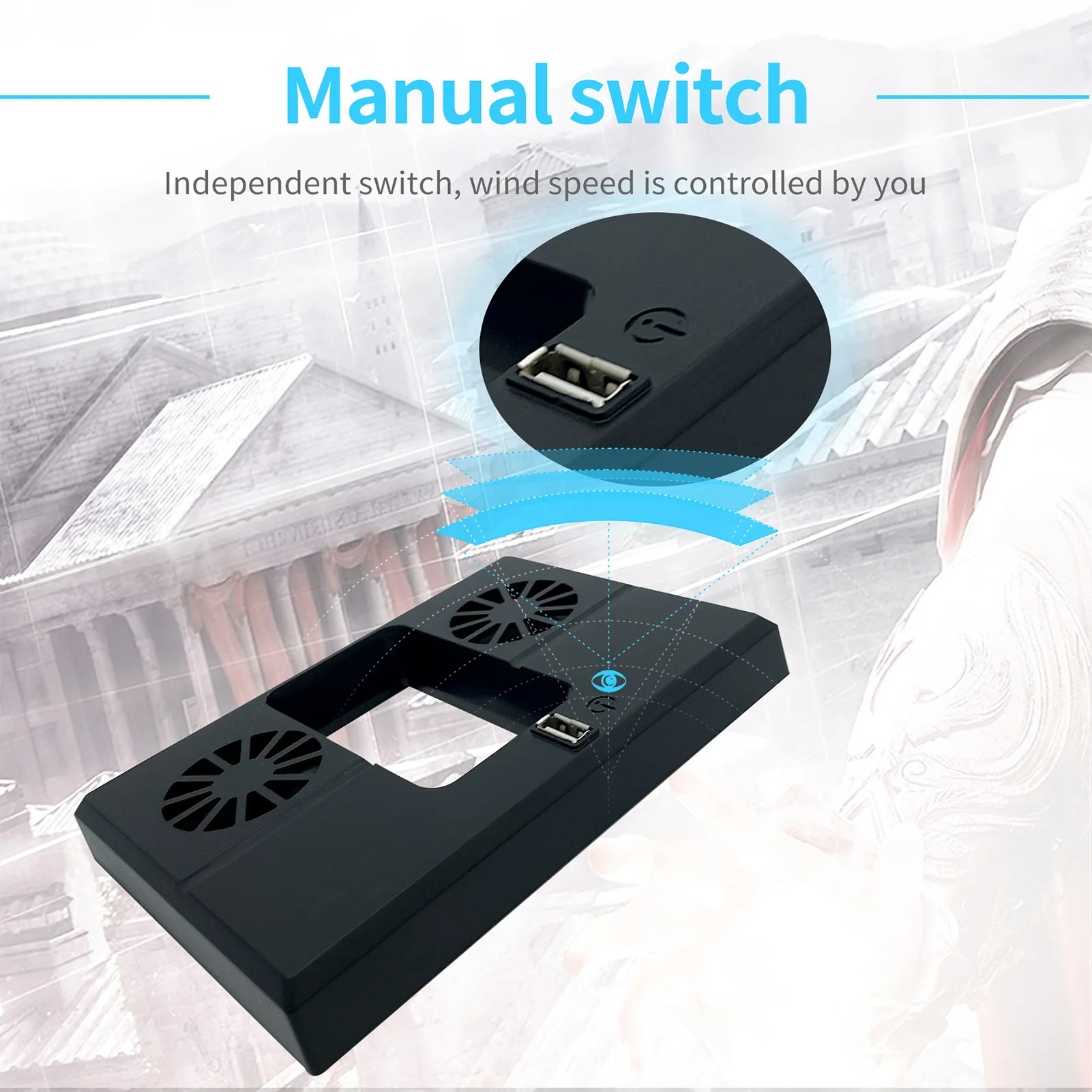 Fans Console Cooler For Xbox Series X USB Powered Game Cooling Fan Artifact Radiator Host Noiseless | Электроника