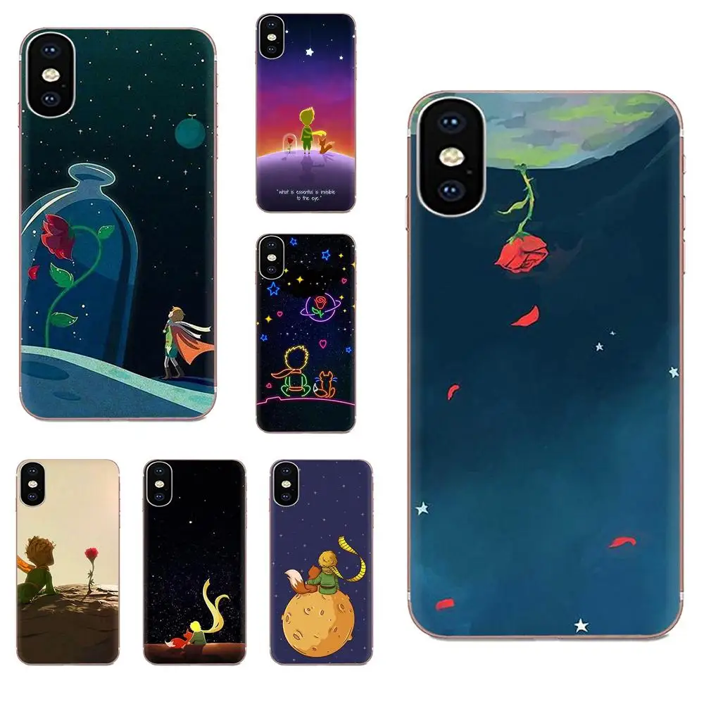 ТПУ сотовый телефон Прозрачный Маленький принц для Samsung Galaxy A10 A20 A20E A3 A40 A5 A50 A7 J1 J3 J4
