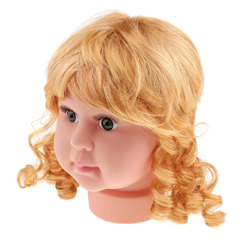 9' Baby Girl Mannequin Manikin Stand Head w/ Wig for Sunglasses Hat Display Child |