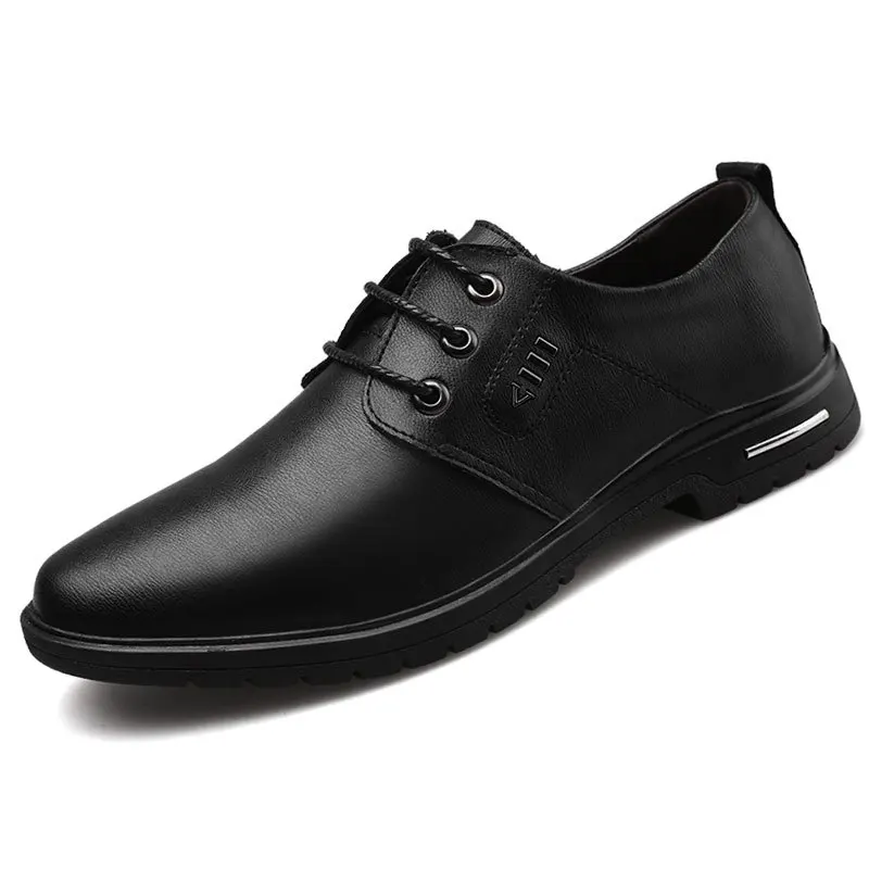 

Luxurious Italian Leather Men Wedding Oxford Shoes Lace-Up Office Business Suit Men's Dress Shoe 2020 New