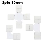 L Форма 2pin 3pin 4pin 5pin светодиодный разъем для подключения угловой правый угол 5050 RGBRGBW ws2812 светодиодный полосы