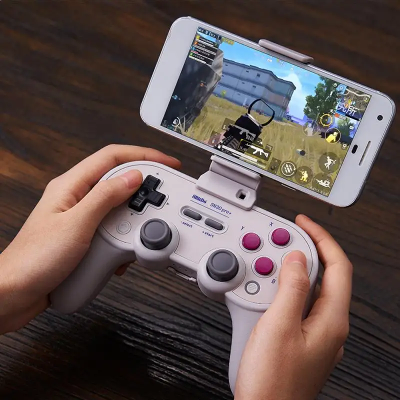 

Mobile Gaming Stands Smartphone Clip Extender Stand Holder For 8Bitdo SN30 Pro Bluetooth-compatible Gamepad Bracket Holder