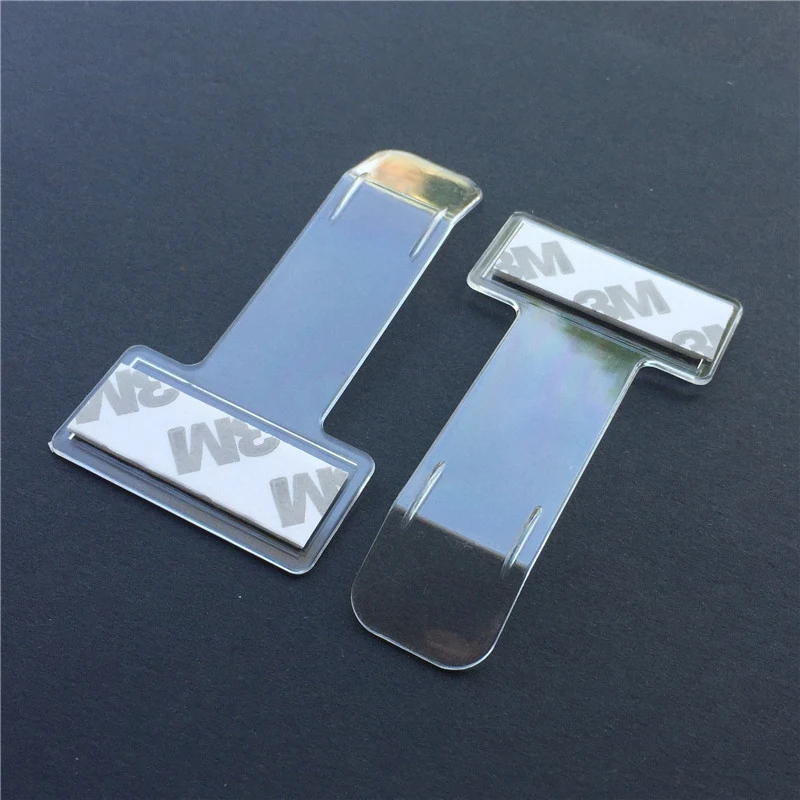 POSSBAY Car Parking Ticket Holder Clip Stickers Auto Hook Organizer Accessories Windshield Card Fastener Sticker Interior Parts |