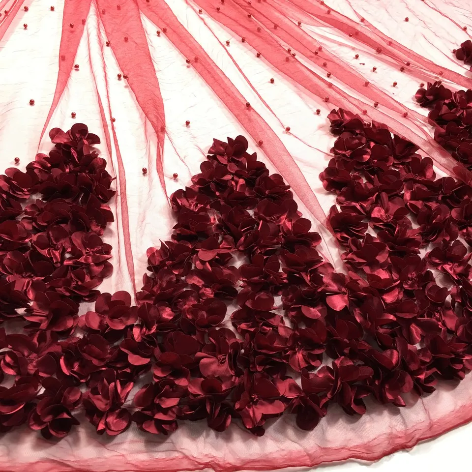 Королевский синий Великолепный цветочный французский кружевной топ класс