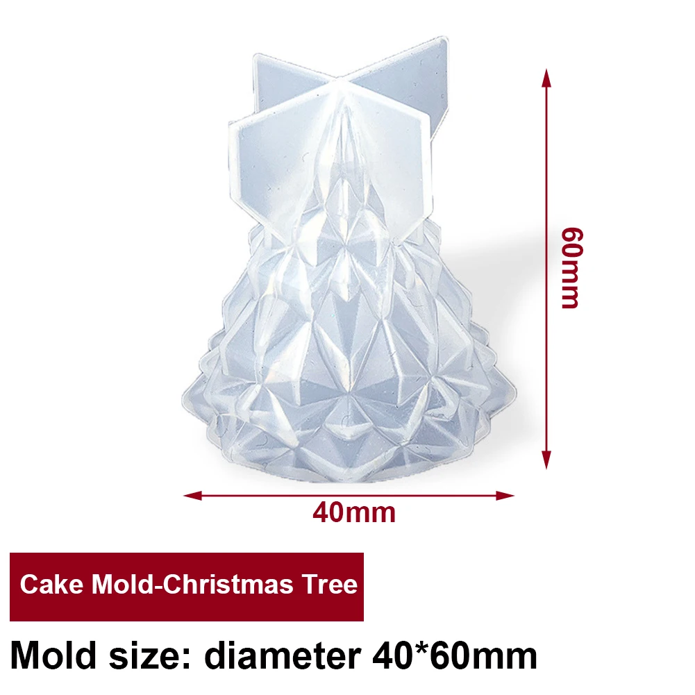 

Christmas Tree Silicone Mold Resin UV Epoxy Mold DIY Resin Crafts Handmade Xmax Gift Decoration Home Decor Casting Mould