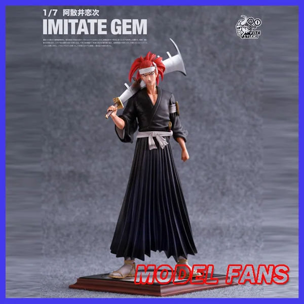 Модельные вентиляторы в наличии FOC BLEACH вице-капитан Abarai Renji gk фигурка из смолы для