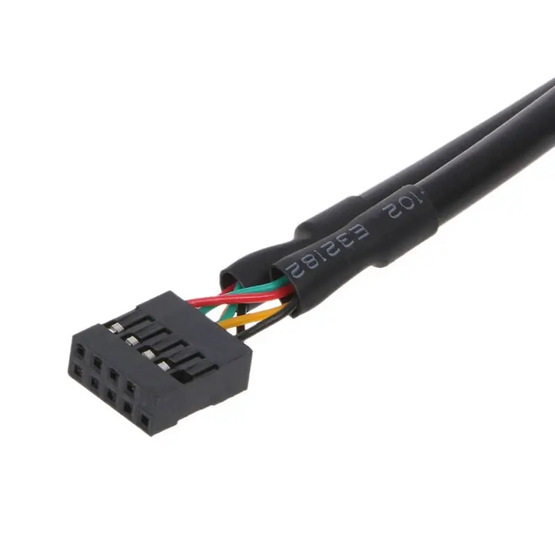 Чехол для ПК внутренний 9-контактный USB 2 0 штекер от 1 до 4 разъемов сплиттер PCB