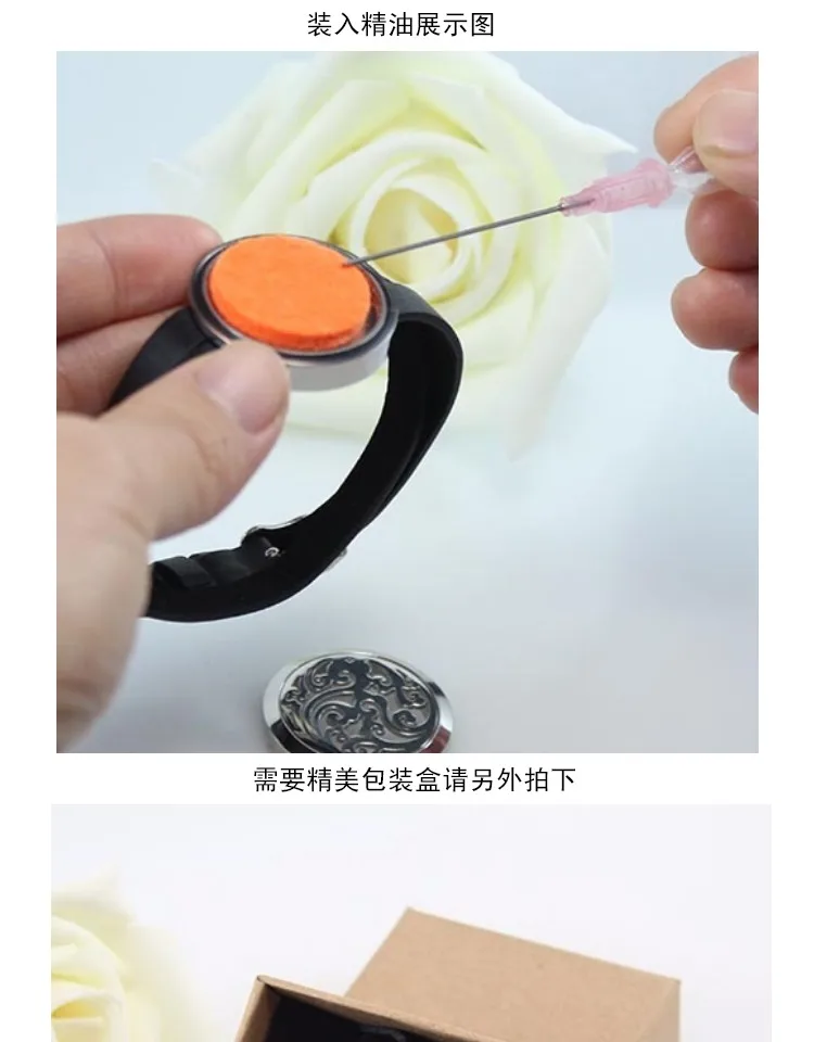 Браслет-медальон из нержавеющей стали 30 мм с закрученным винтом разноцветным