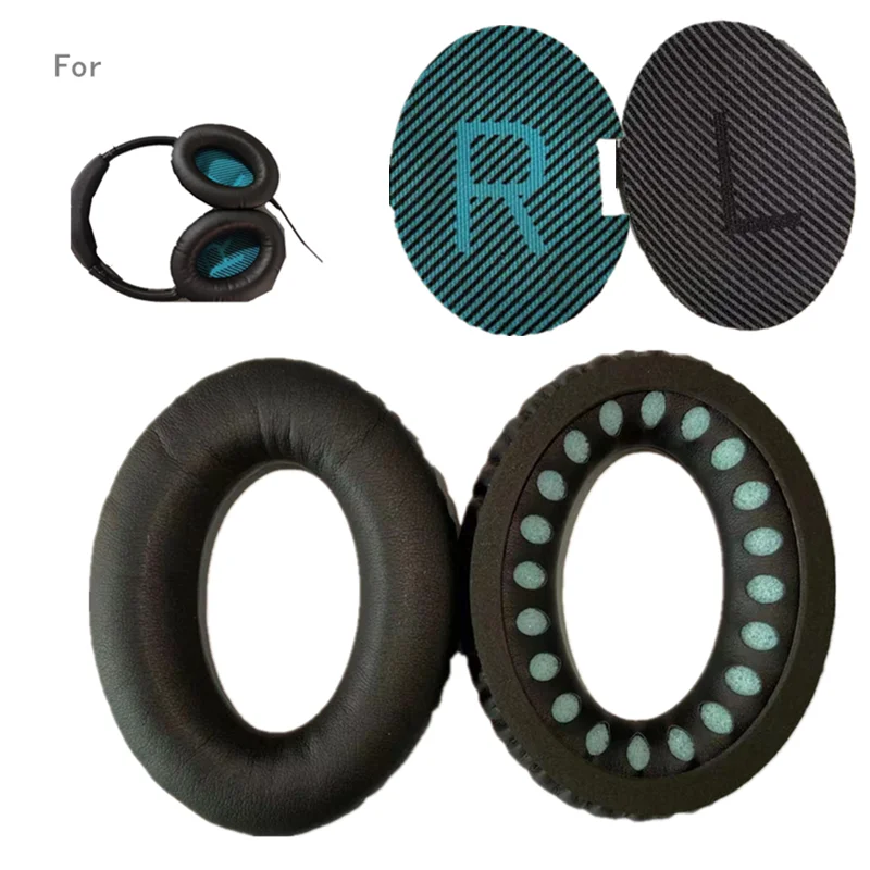 Earpads For BOSE QuietComfort 15 QC15 QC25 QC2 QC35 II Ae2 Ae2i Ae2w Headphone Replacement Ear Pad Pads Ear Cover Repair Parts