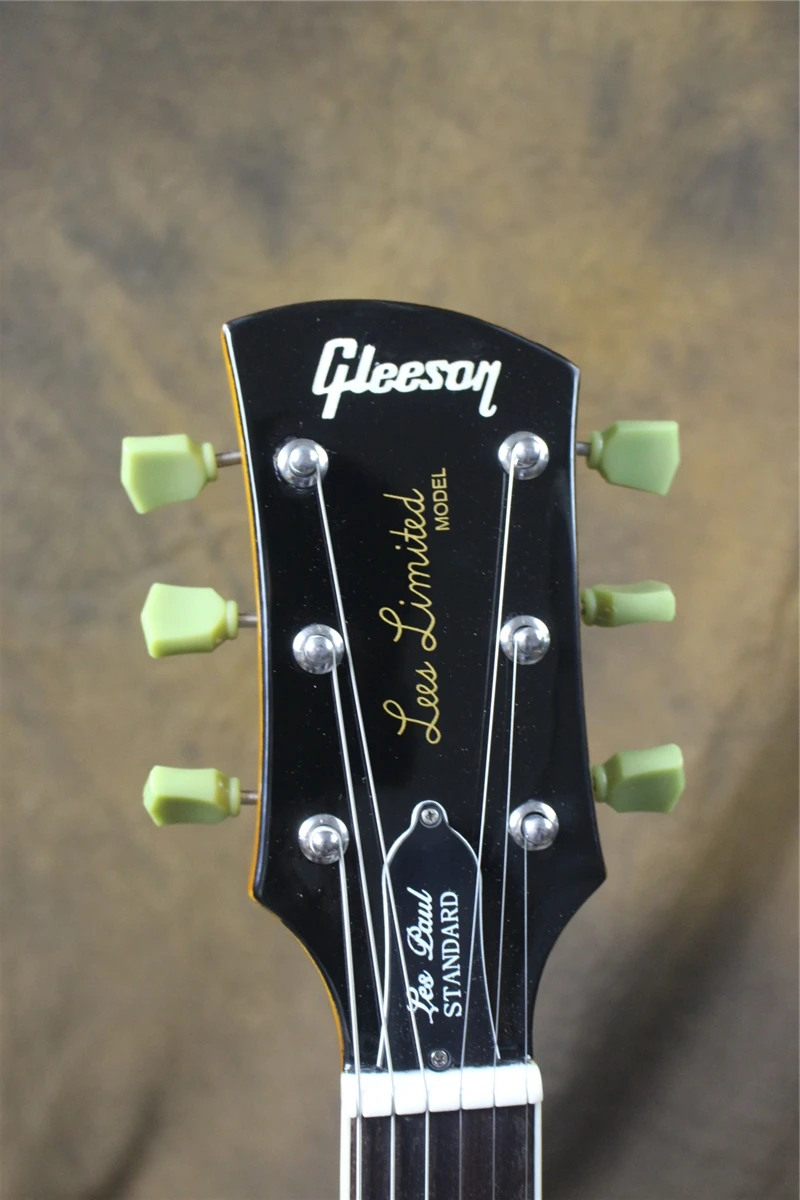 

Chinese Gleeson electric guitar.lees limited lp guitar.AAA quality maple top.free shipping VOS model
