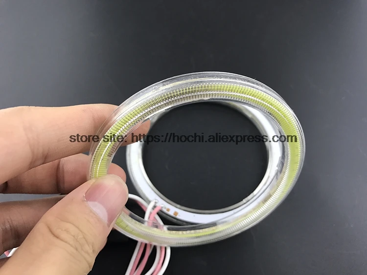 Для SsangYong Kyron 2007 2008 2009 2010 COB Led DRL Дневной свет Белый Halo Cob Led Ангельские глазки кольцо ошибок ультра яркий