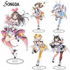 Аниме Hololive Vtuber Girls Kizuna AI, акриловая фигурка, подставка, модель, настольное украшение, Мультяшные фигурки, стоячие украшения