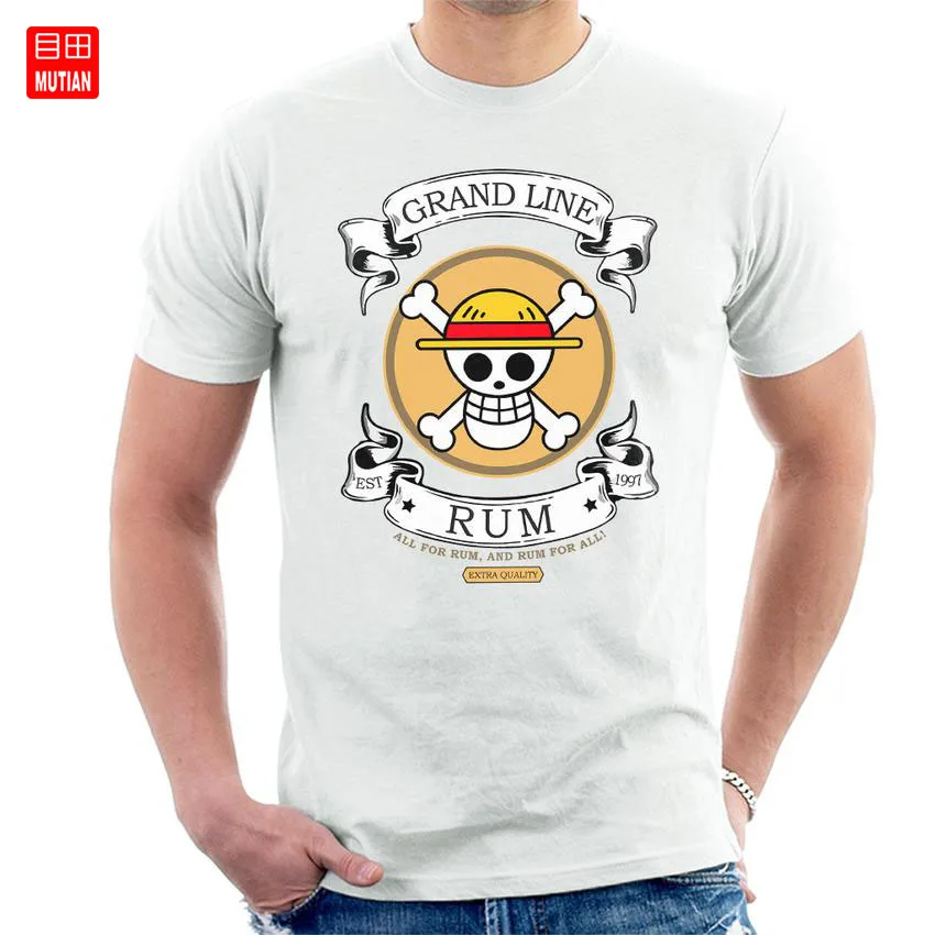 Футболка с ромом Grand Line|Мужские футболки| |