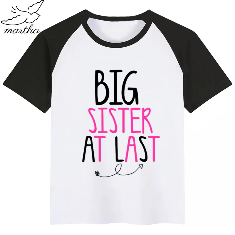 Big Sister (старшая сестра снова в конце концов футболки для детей мальчиков детская