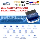 Автомобильный сканер ELM327 V2.2 Viecar PIC18F25K80 WIFI OBD2, диагностический инструмент для AndroidIOS VP005 VP006 BT-Wireles 5,0