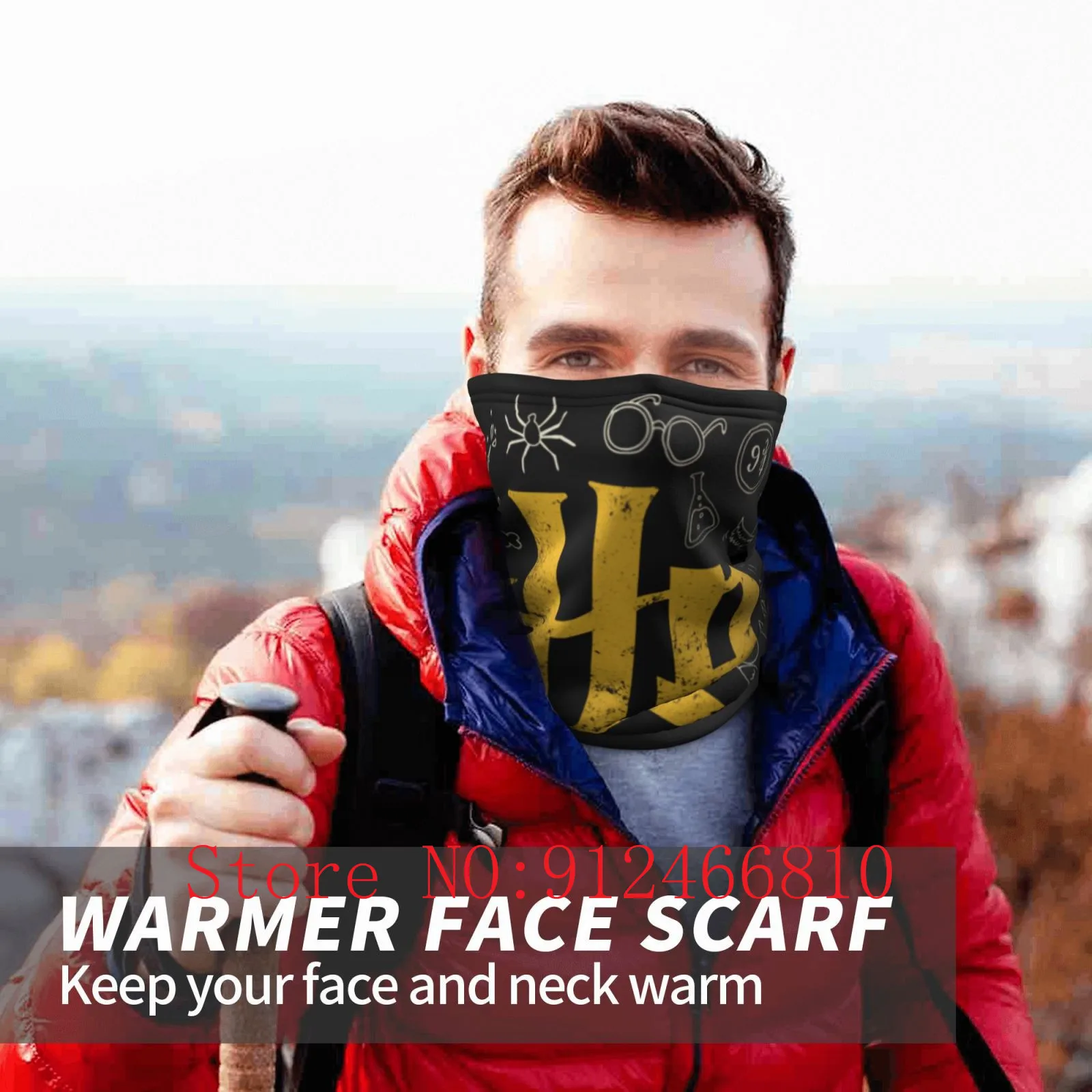 

Новинка 2022, теплые мягкие шарфы для влюбленных Гарри, мужской шарф для рыбалки, катания на коньках, бега, маска для лица, теплая маска для отд...