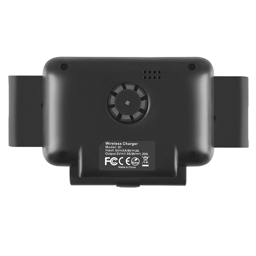 automatic clamp horizontal navigation bracket car wireless charger for samsung galaxy fold z fold 2 3 note20 ultra iphone holder free global shipping