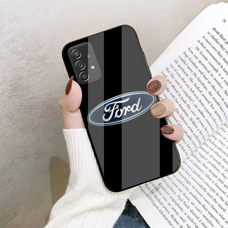 Роскошный автомобильный чехол RUICHI Fords для телефона Samsung Galaxy S7 8 9 10 20 plus Note8 Plus