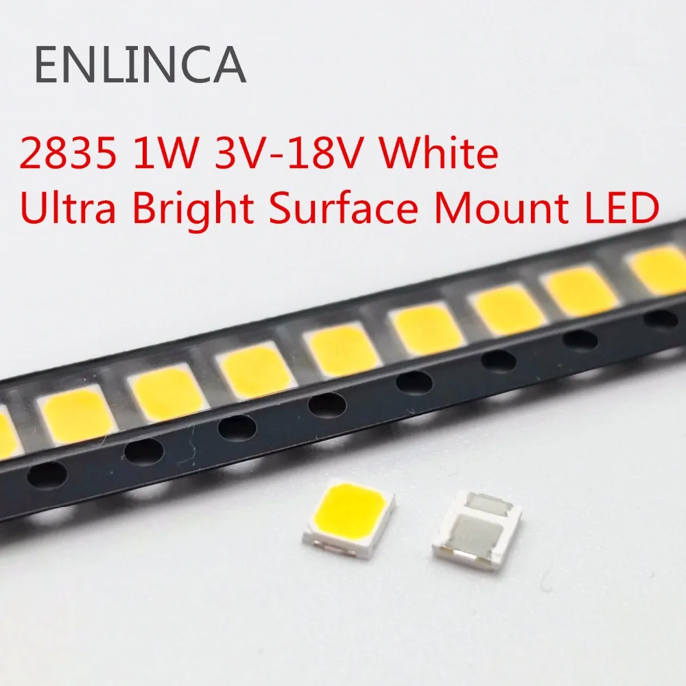 Светодиодный комплект SMD 500 шт. холодный белый 10 valuesx50pcs 2835 3030 3535 2828 7020 9500 11000K 3 в 6 9 18