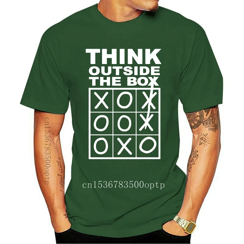 

New Think outside the box inspiring t shirt Funny business entrepreneur Motivational