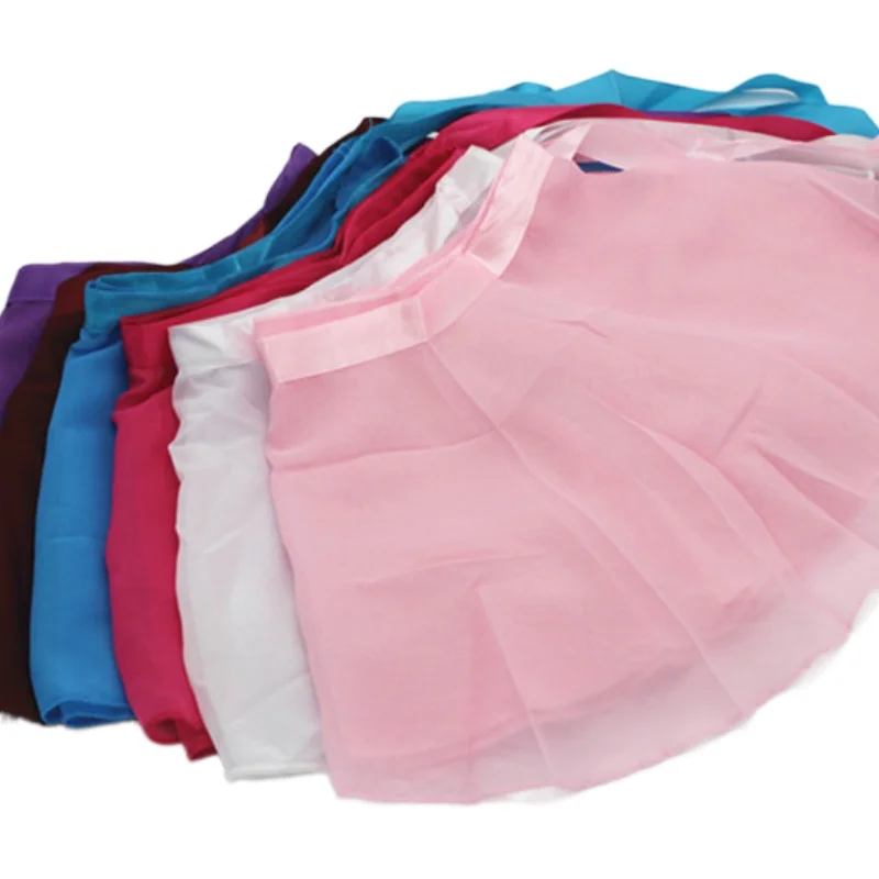 Оптовая продажа детская танцевальная балетная юбка шифоновая пачка принцесса