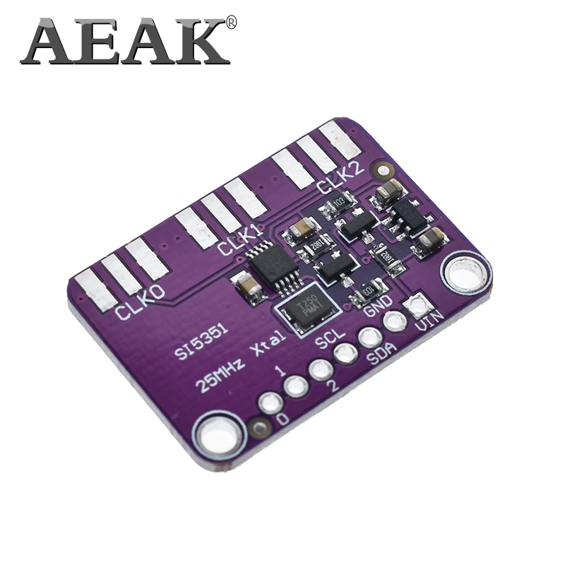 Генератор часов Si5351A 3 в 5 пост. Тока CJMCU 5351 Si5351 I2C модуль генератор сигналов часы 8