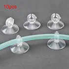 10 шт.лот пластиковый держатель присоски для аквариума присоска для аквариума насос для аквариума держатель трубки аксессуары для аквариума