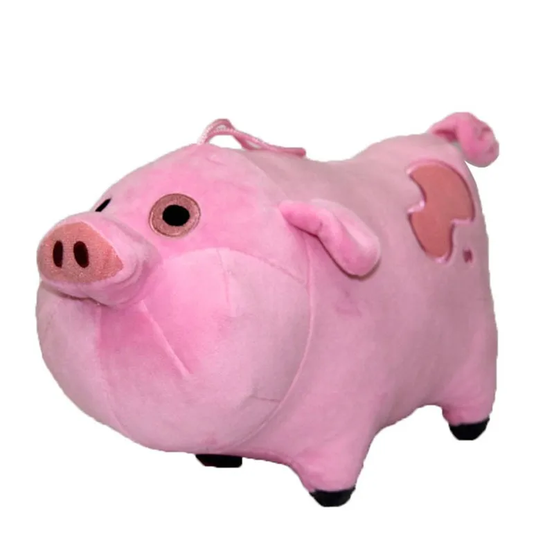 Гравити Фолз плюшевые игрушки розовый поросенок Waddles мягкие чучело куклы милые 16