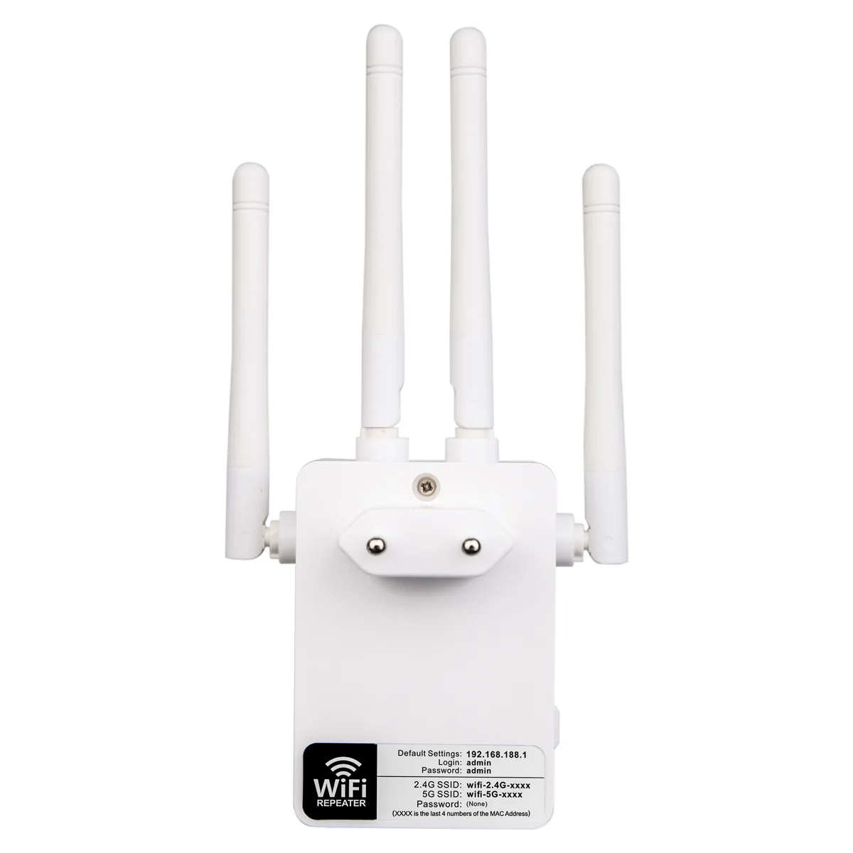 867 Мбит/с двухдиапазонный беспроводной 300G/2 4G Wifi ретранслятор 4 антенны Усилитель