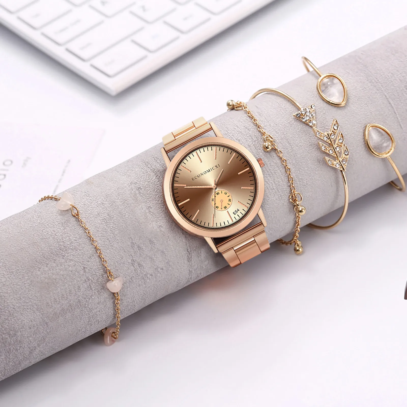 Женские модные часы на каждый день с трендовые Популярные Кварцевые роскошный