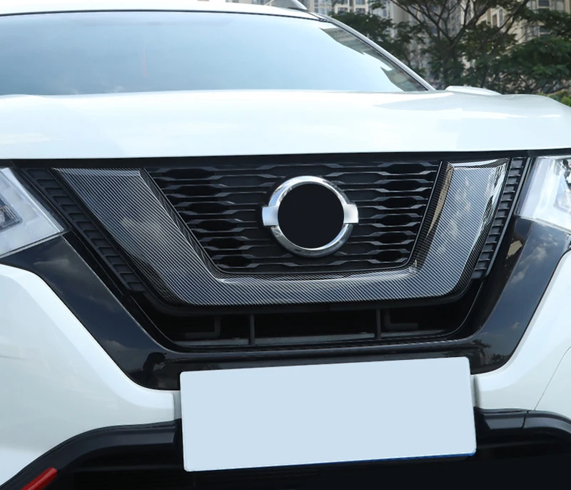 Для Nissan Rogue X-Trail 2017-2020 Персонализированная Передняя Центральная средняя решетка