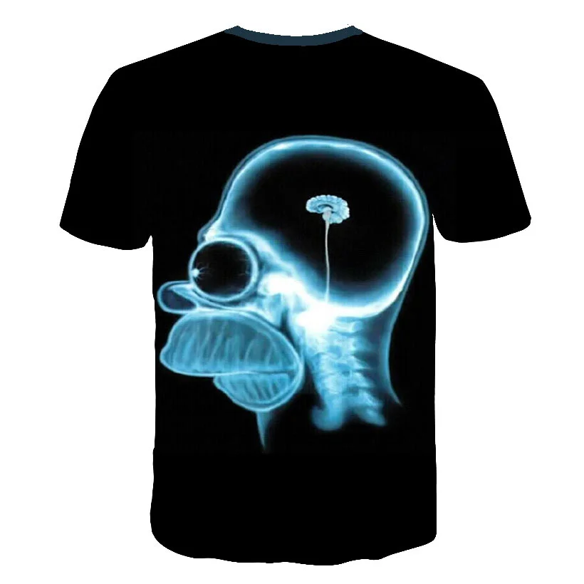 

2021 Cartoon Anime 3D Printing T-Shirt Harajuku Hip-Hop Fun Summer Short-Sleeved T-Shirt Adult Children street men clothing Tops