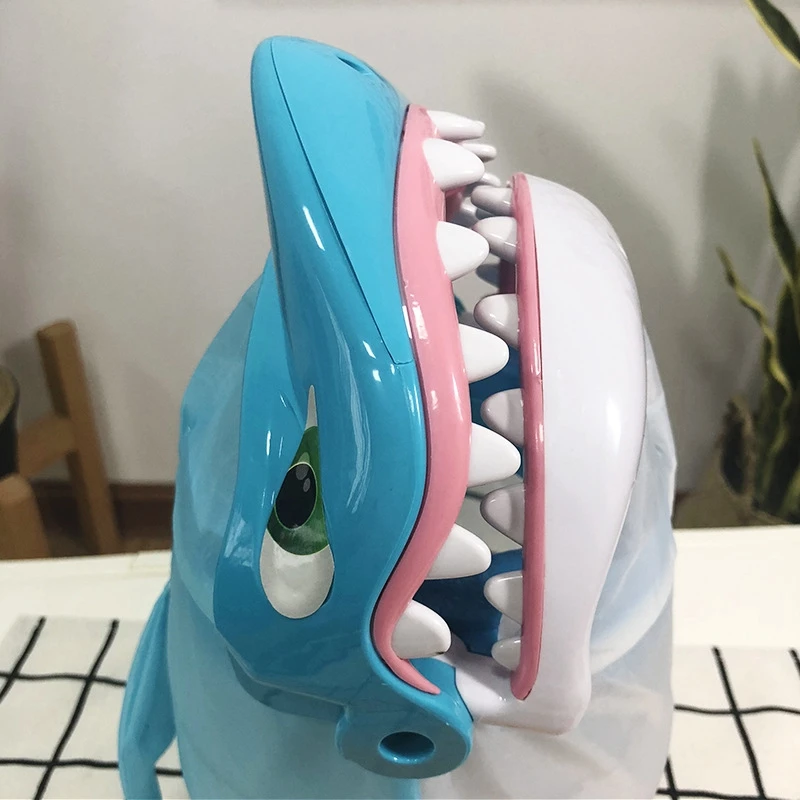 

New-Tricky Snappy Shark Attack Shark Bite Children Fishy Board Game Interactive Family Fun Game Fish Toys Desktop Party Toy
