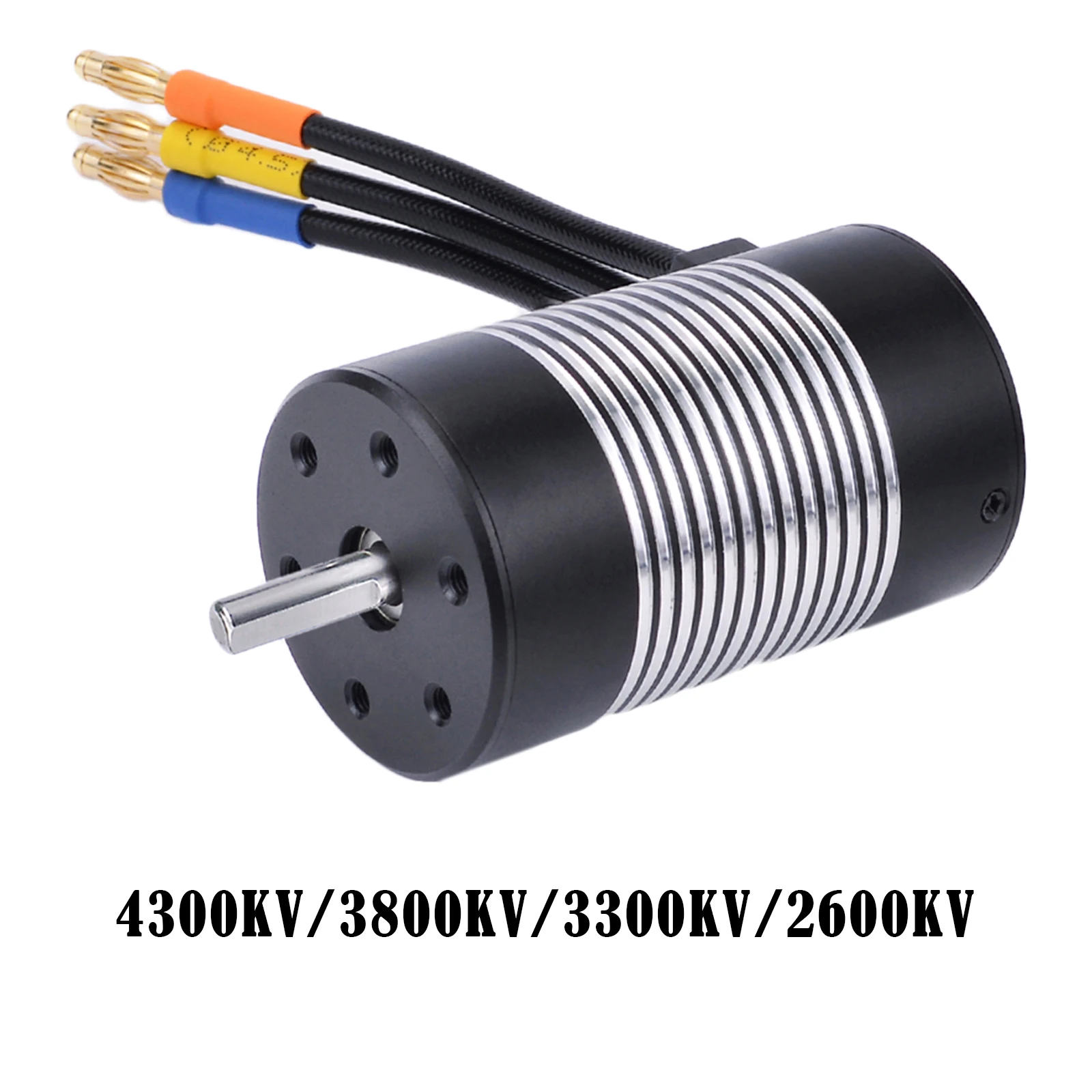 

Бесщеточный двигатель, 4 полюса, 12 ячеек, Запасные детали для камней 1/10 года, Банановый штекер 4 мм