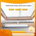 В офисе, 24VDC цепной привод Электрический Открыватель окон устройство для открывания затвора привод двигателя длина хода от 300 мм 400 мм 500 мм