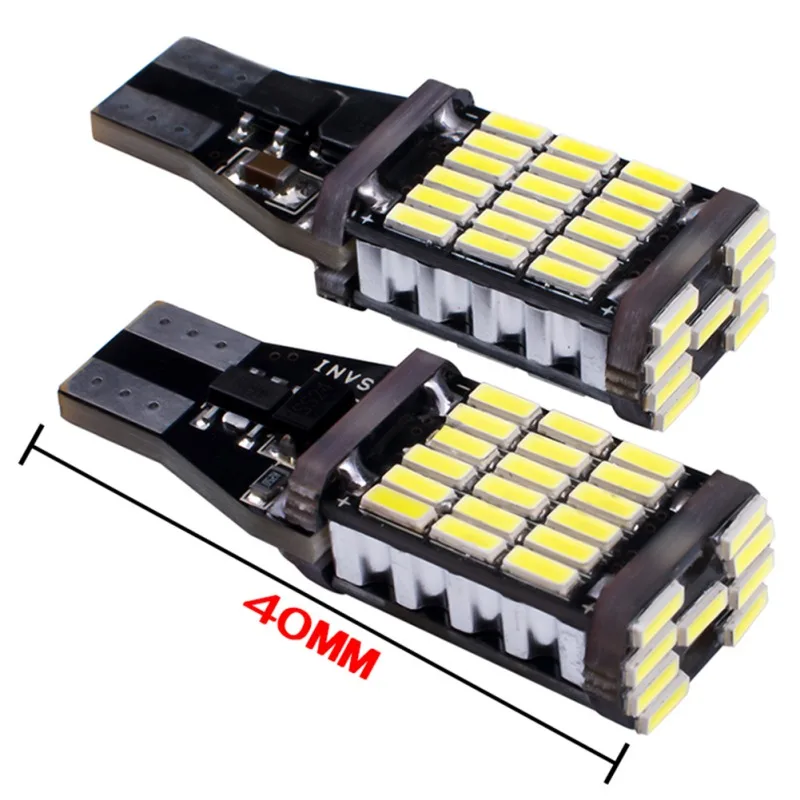 

Extremely Bright LED Backup Light Bulbs Error Free T15 4014 45smd For Backup Reverse Lights