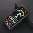 Умный мультиметр, цифровой профессиональный тестер конденсаторов HT126B с автоматическим выбором диапазона, напряжение постоянного и переменного тока, Омметр, Гц, измеритель непрерывности диодов под напряжением